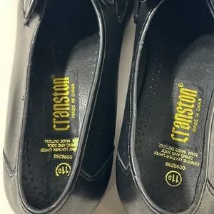 Cranston | Shoes | Cranston Black Leather Loafer Mens Size  display picture 2